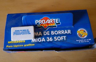 Goma de borrar $200